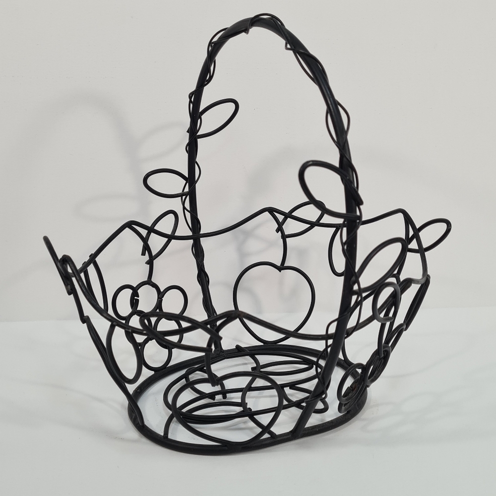Vintage Metal Fruit Basket